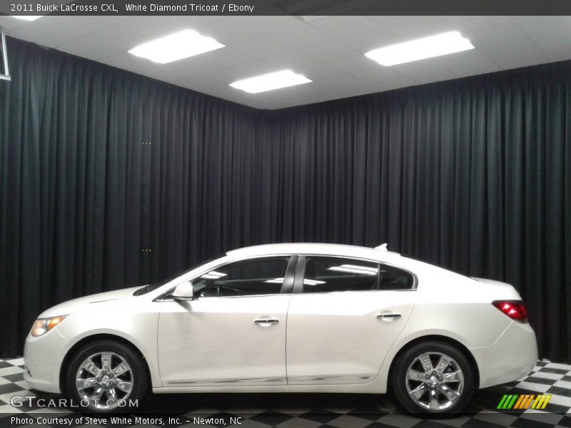 White Diamond Tricoat / Ebony 2011 Buick LaCrosse CXL