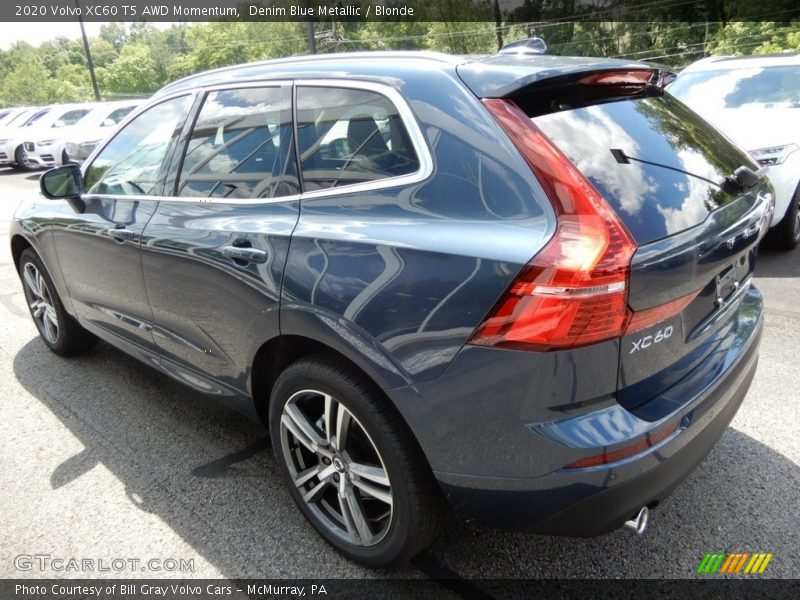 Denim Blue Metallic / Blonde 2020 Volvo XC60 T5 AWD Momentum