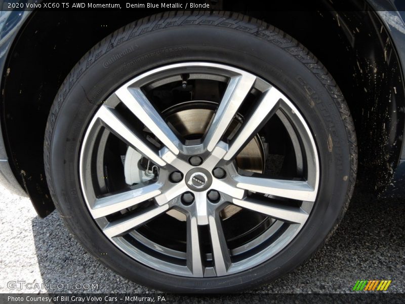 Denim Blue Metallic / Blonde 2020 Volvo XC60 T5 AWD Momentum