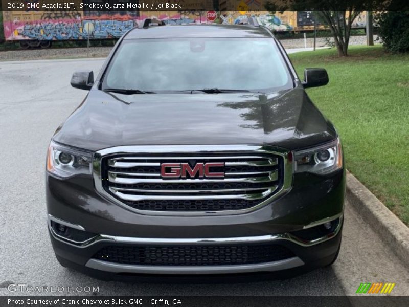 Smokey Quartz Metallic / Jet Black 2019 GMC Acadia SLT
