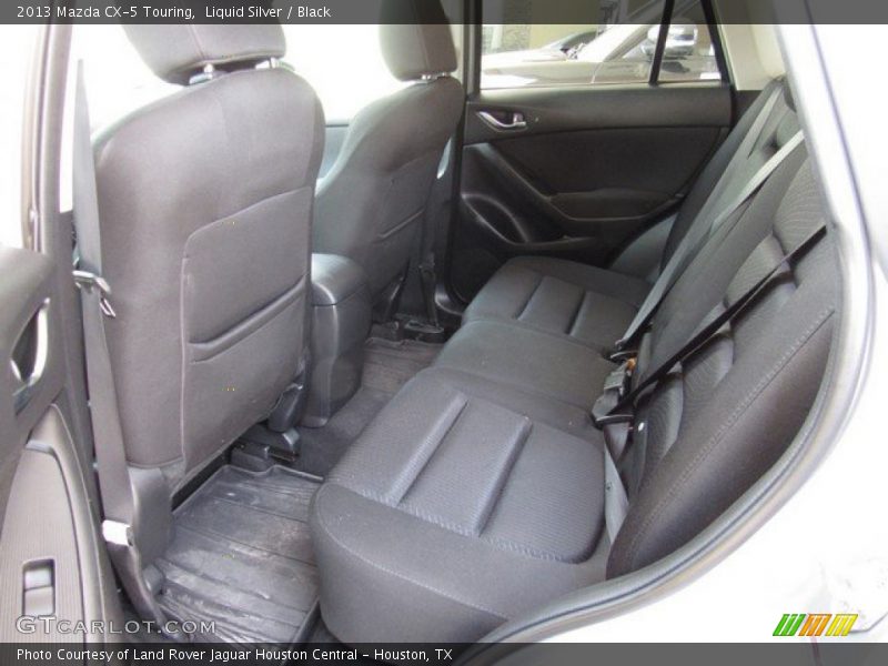Liquid Silver / Black 2013 Mazda CX-5 Touring