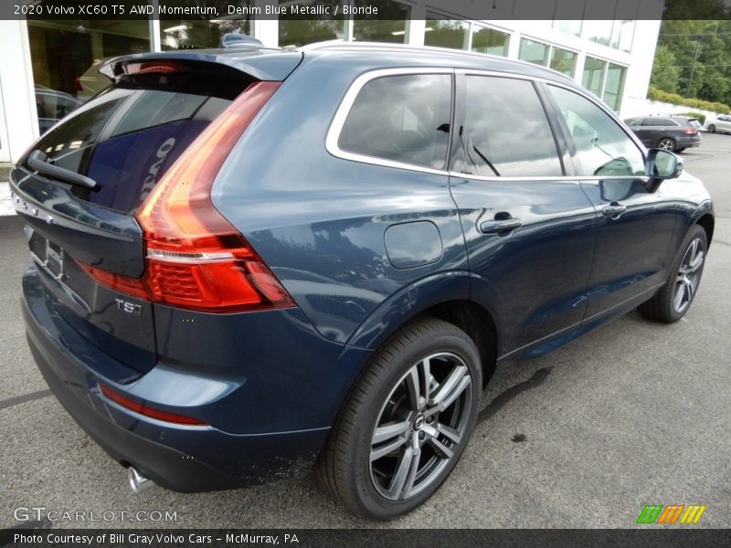 Denim Blue Metallic / Blonde 2020 Volvo XC60 T5 AWD Momentum