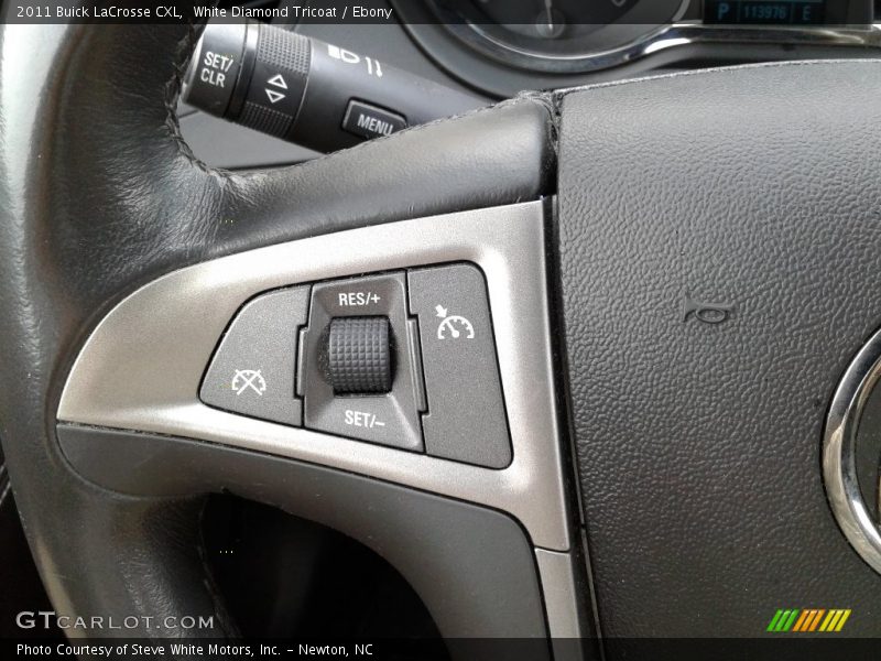 White Diamond Tricoat / Ebony 2011 Buick LaCrosse CXL