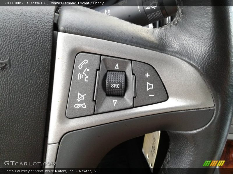 White Diamond Tricoat / Ebony 2011 Buick LaCrosse CXL