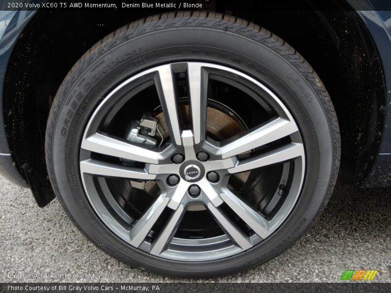 Denim Blue Metallic / Blonde 2020 Volvo XC60 T5 AWD Momentum