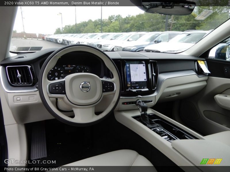 Front Seat of 2020 XC60 T5 AWD Momentum