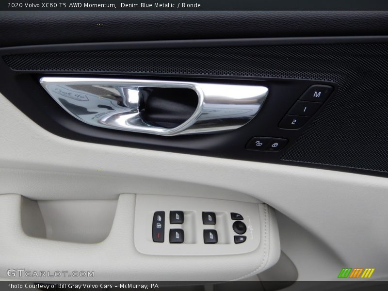 Denim Blue Metallic / Blonde 2020 Volvo XC60 T5 AWD Momentum