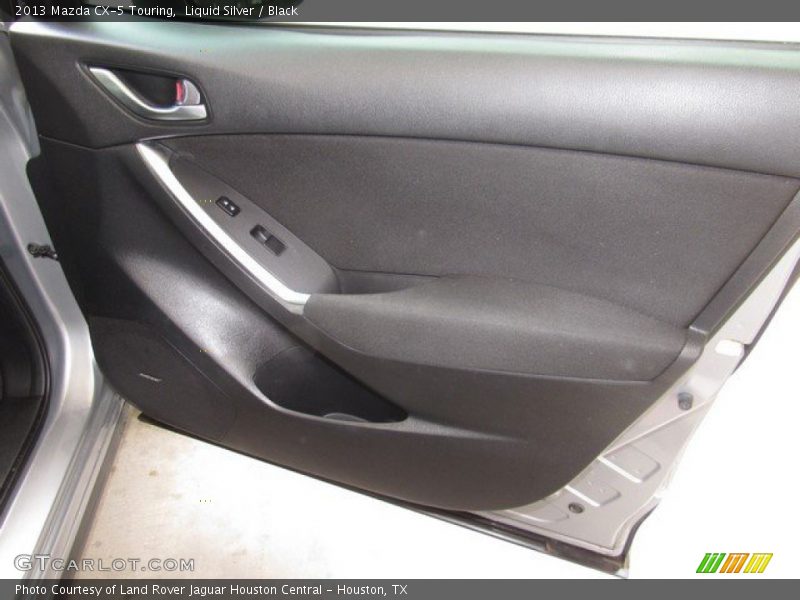 Liquid Silver / Black 2013 Mazda CX-5 Touring