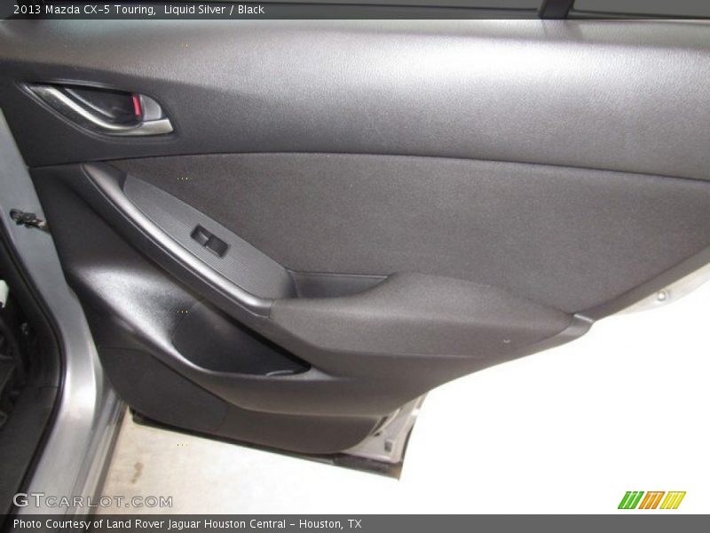 Liquid Silver / Black 2013 Mazda CX-5 Touring