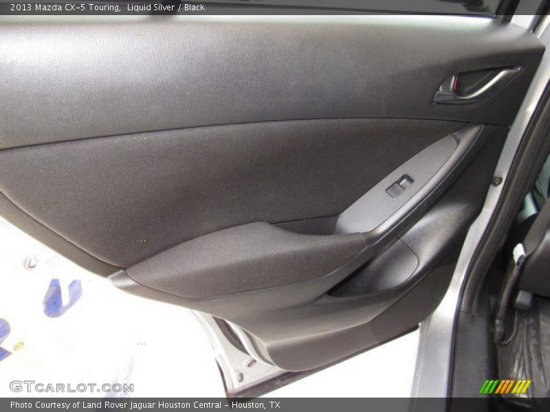 Liquid Silver / Black 2013 Mazda CX-5 Touring
