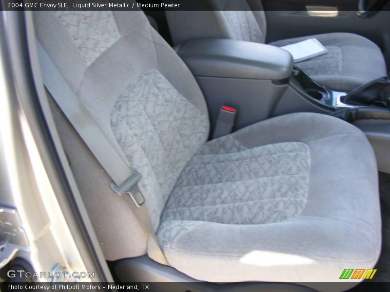 Liquid Silver Metallic / Medium Pewter 2004 GMC Envoy SLE