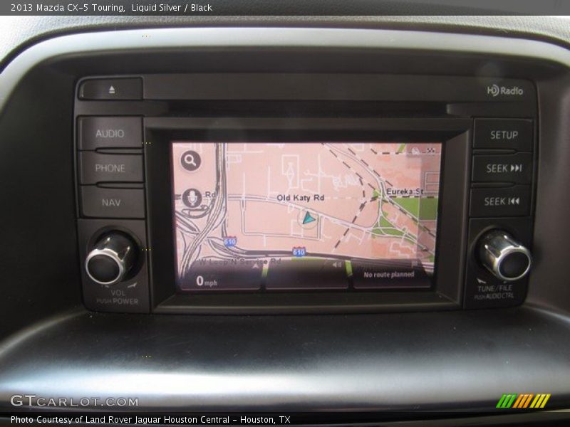 Liquid Silver / Black 2013 Mazda CX-5 Touring