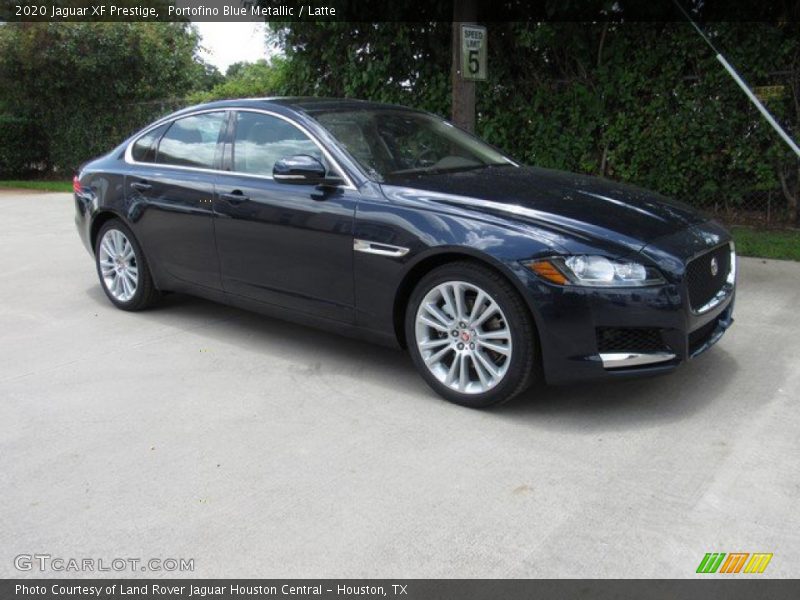  2020 XF Prestige Portofino Blue Metallic