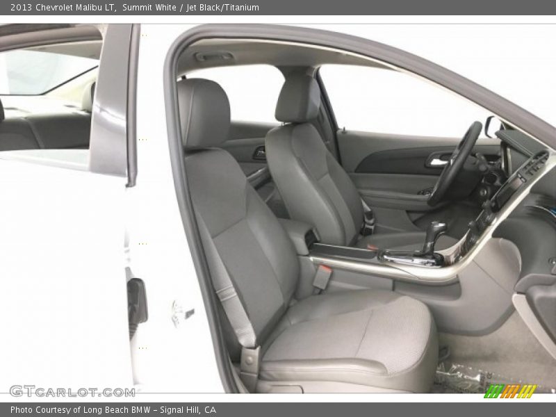 Summit White / Jet Black/Titanium 2013 Chevrolet Malibu LT