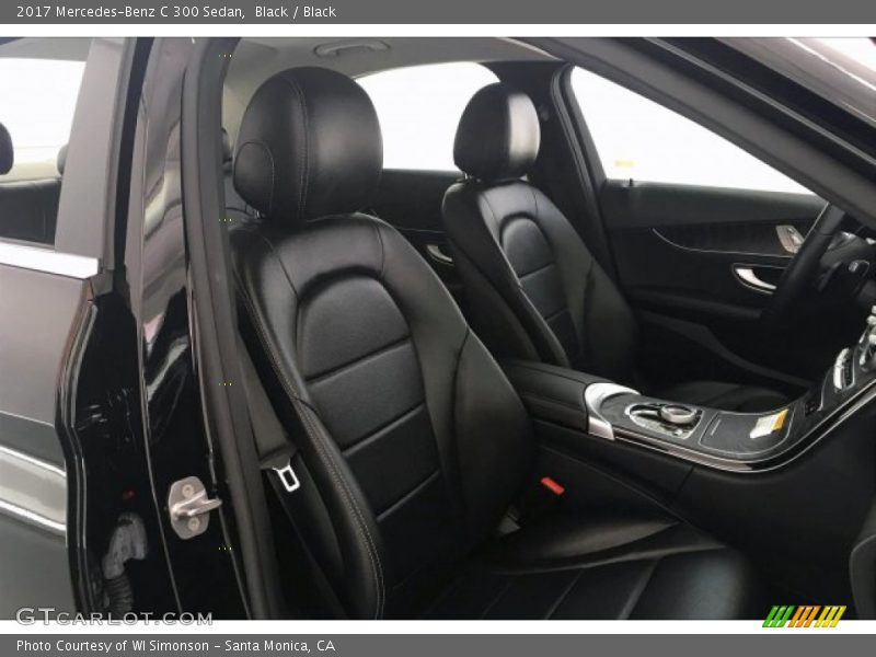 Black / Black 2017 Mercedes-Benz C 300 Sedan
