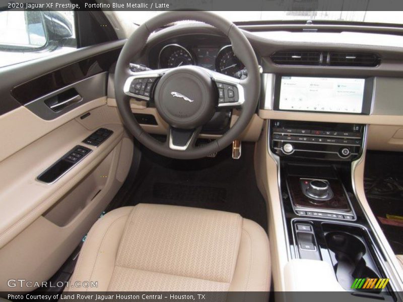 Dashboard of 2020 XF Prestige
