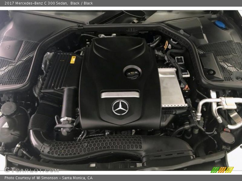 Black / Black 2017 Mercedes-Benz C 300 Sedan