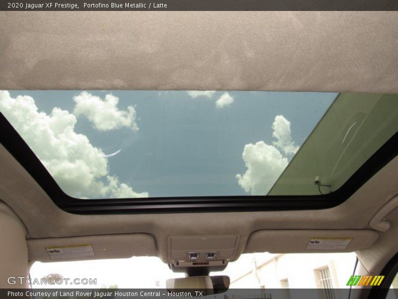 Sunroof of 2020 XF Prestige