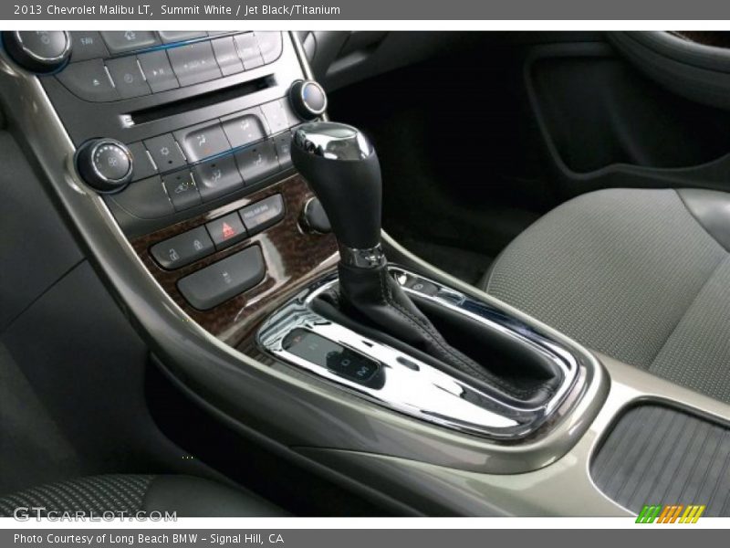 Summit White / Jet Black/Titanium 2013 Chevrolet Malibu LT