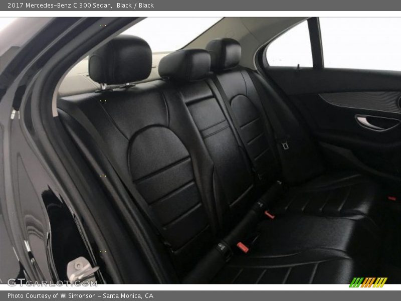 Black / Black 2017 Mercedes-Benz C 300 Sedan