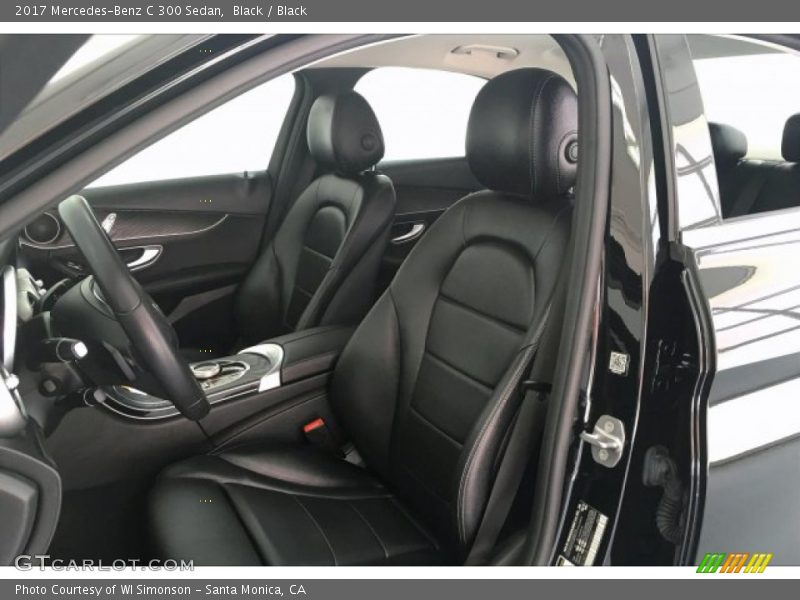 Black / Black 2017 Mercedes-Benz C 300 Sedan