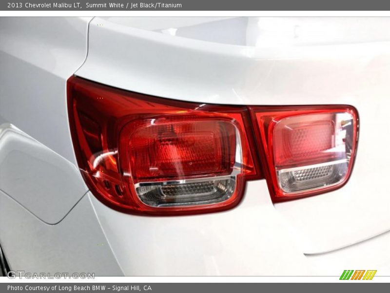 Summit White / Jet Black/Titanium 2013 Chevrolet Malibu LT