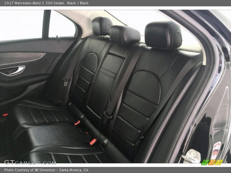 Black / Black 2017 Mercedes-Benz C 300 Sedan