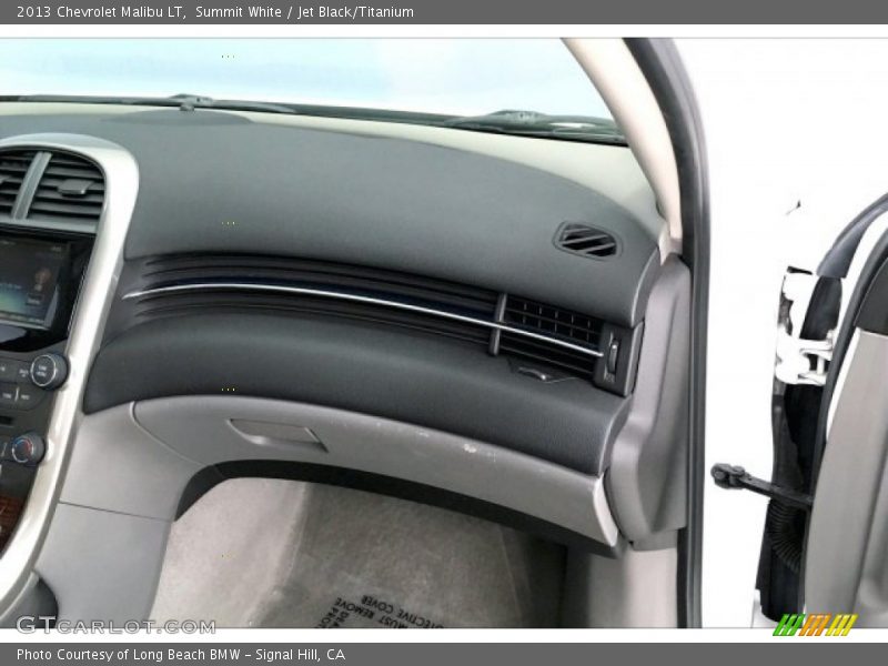 Summit White / Jet Black/Titanium 2013 Chevrolet Malibu LT