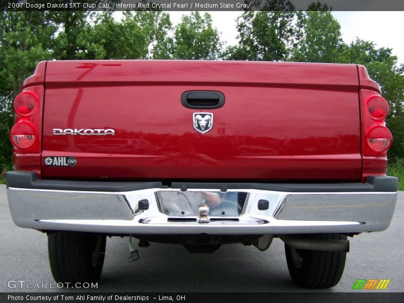 Inferno Red Crystal Pearl / Medium Slate Gray 2007 Dodge Dakota SXT Club Cab
