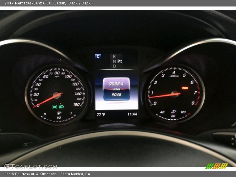 Black / Black 2017 Mercedes-Benz C 300 Sedan