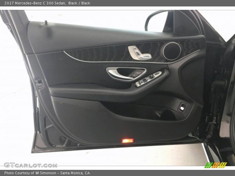 Black / Black 2017 Mercedes-Benz C 300 Sedan