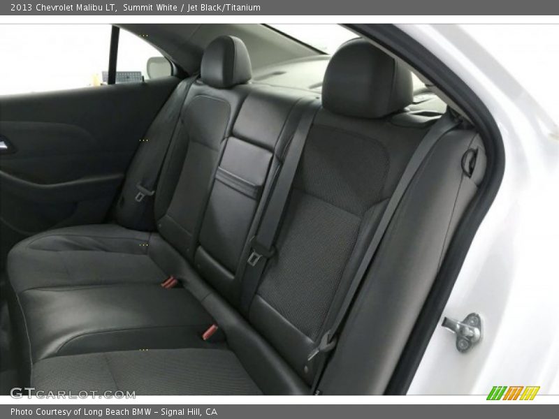 Summit White / Jet Black/Titanium 2013 Chevrolet Malibu LT