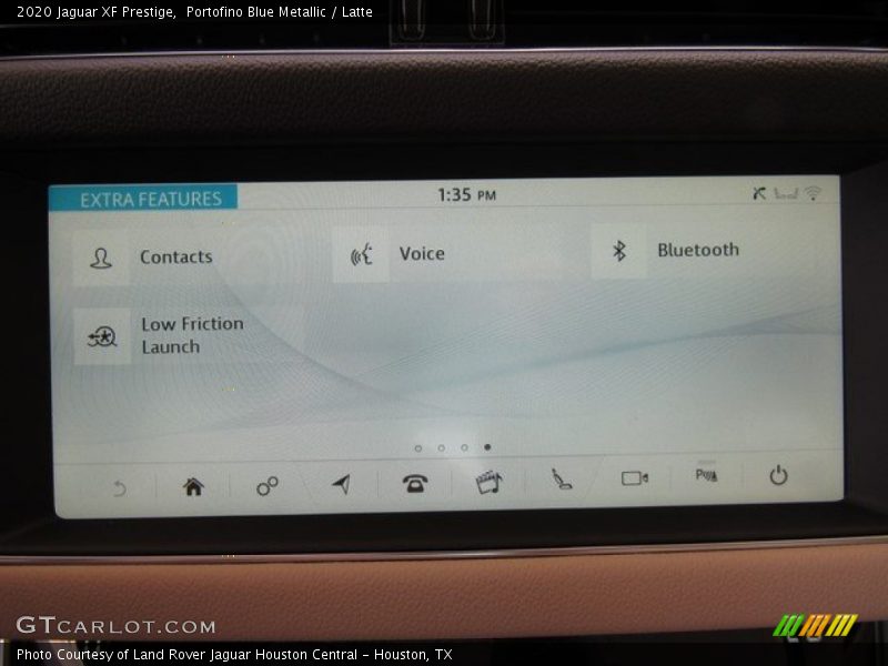 Portofino Blue Metallic / Latte 2020 Jaguar XF Prestige