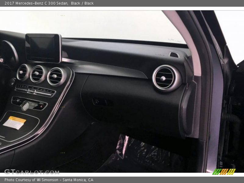 Black / Black 2017 Mercedes-Benz C 300 Sedan