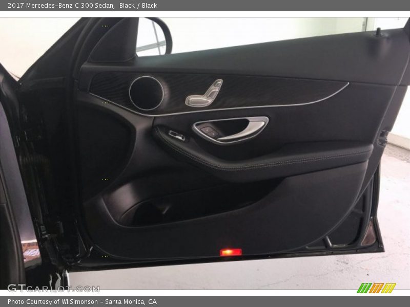 Black / Black 2017 Mercedes-Benz C 300 Sedan