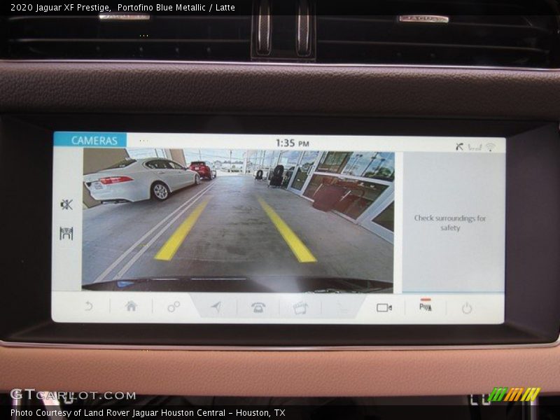 Portofino Blue Metallic / Latte 2020 Jaguar XF Prestige