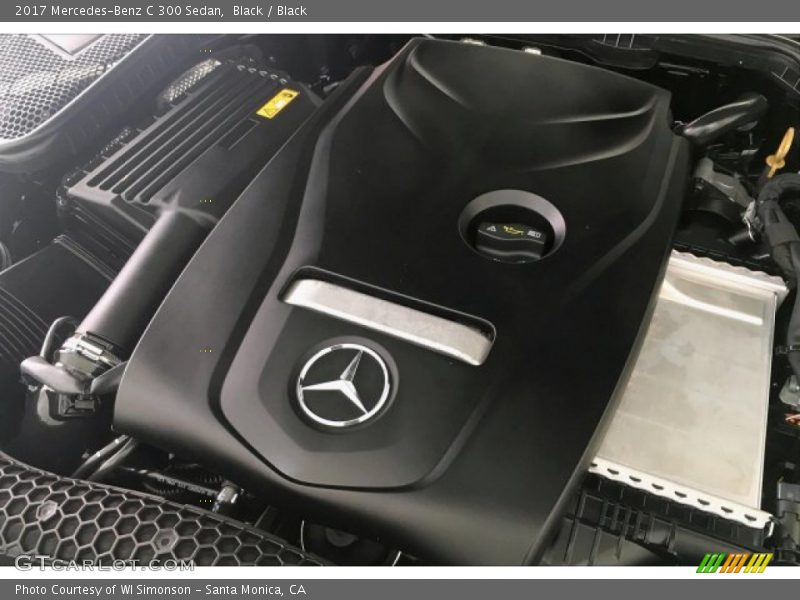 Black / Black 2017 Mercedes-Benz C 300 Sedan