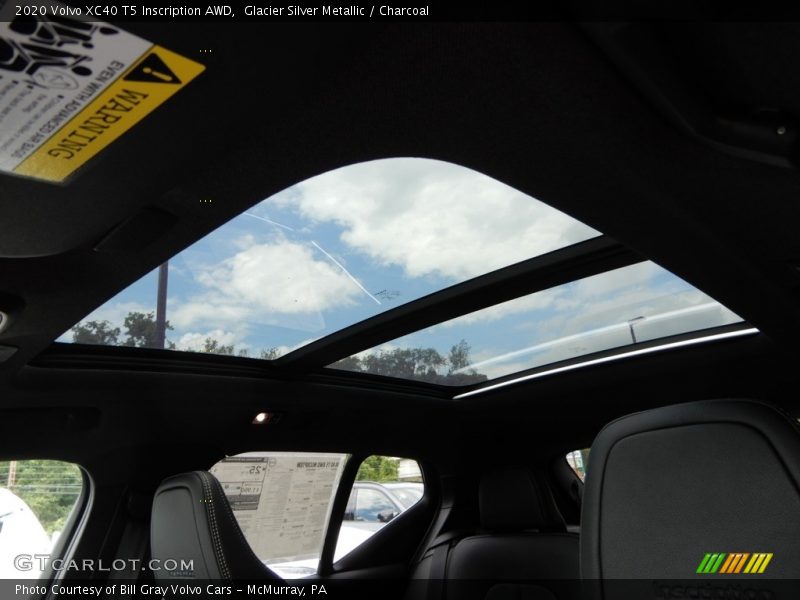 Sunroof of 2020 XC40 T5 Inscription AWD