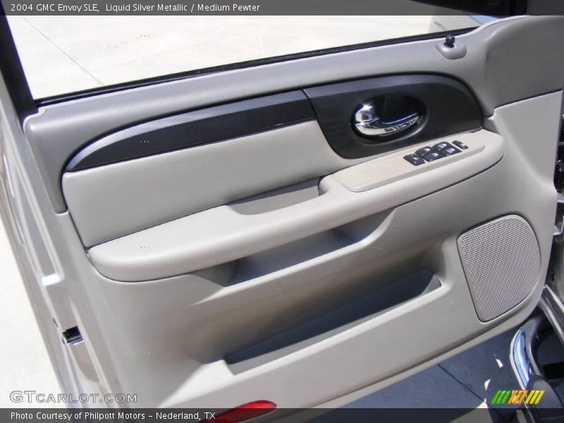 Liquid Silver Metallic / Medium Pewter 2004 GMC Envoy SLE