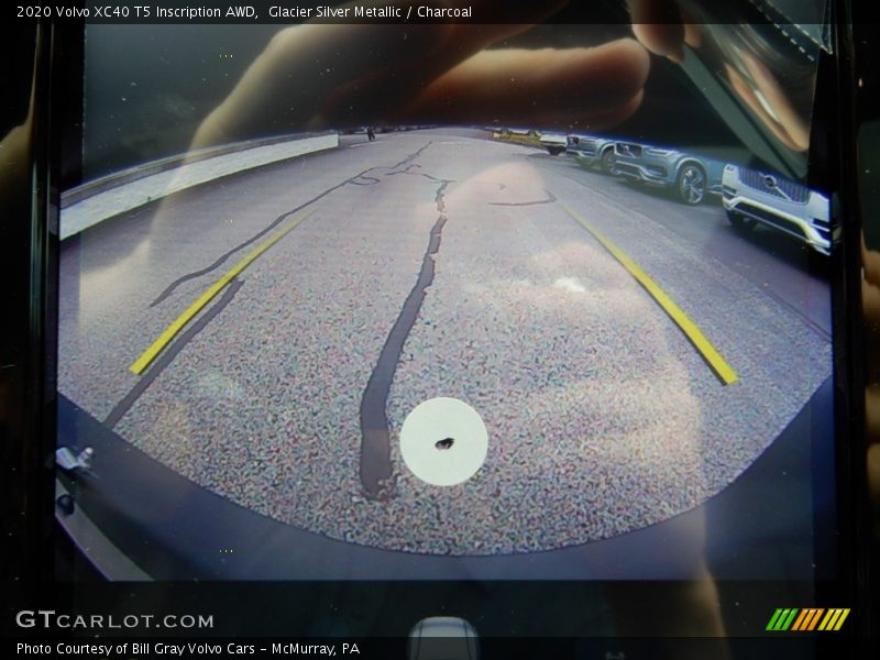 Glacier Silver Metallic / Charcoal 2020 Volvo XC40 T5 Inscription AWD