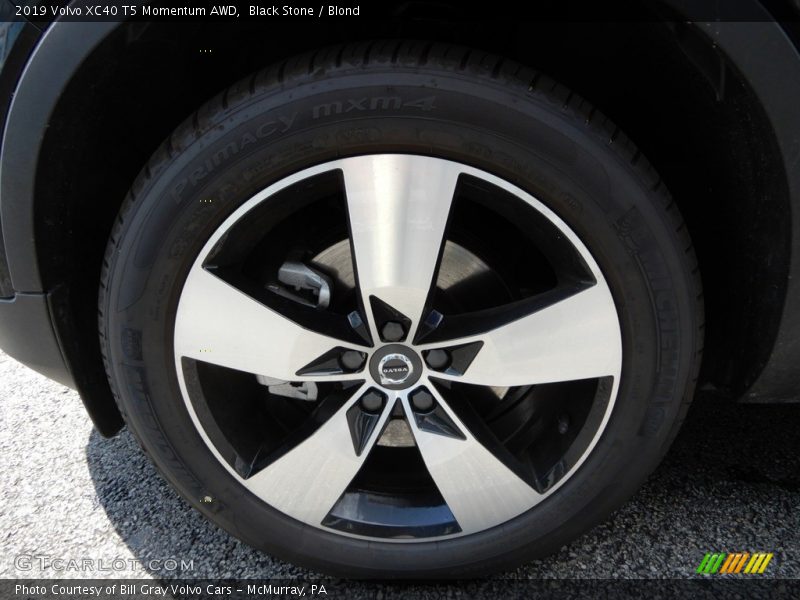 Black Stone / Blond 2019 Volvo XC40 T5 Momentum AWD