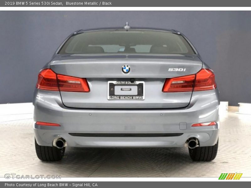 Bluestone Metallic / Black 2019 BMW 5 Series 530i Sedan