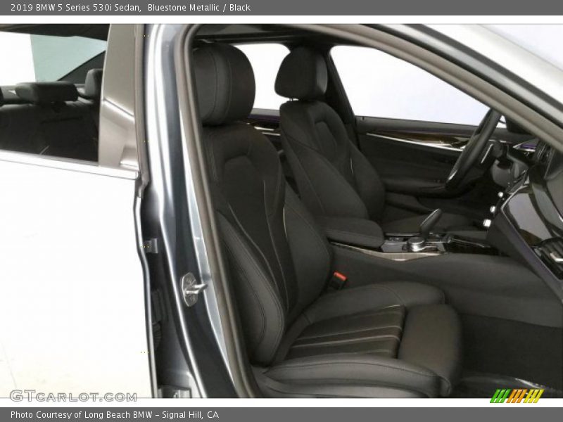 Bluestone Metallic / Black 2019 BMW 5 Series 530i Sedan