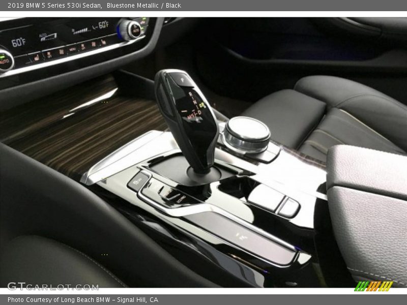 Bluestone Metallic / Black 2019 BMW 5 Series 530i Sedan