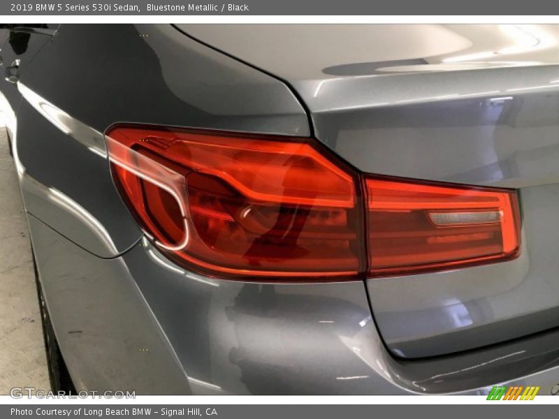 Bluestone Metallic / Black 2019 BMW 5 Series 530i Sedan