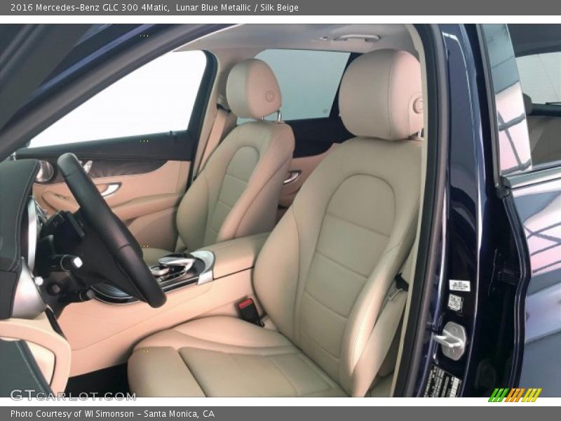 Lunar Blue Metallic / Silk Beige 2016 Mercedes-Benz GLC 300 4Matic