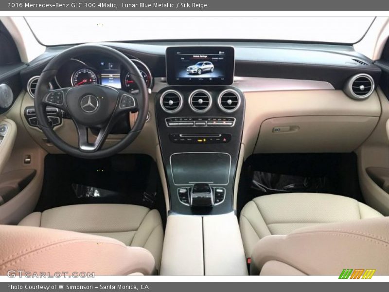 Lunar Blue Metallic / Silk Beige 2016 Mercedes-Benz GLC 300 4Matic