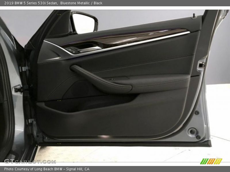 Bluestone Metallic / Black 2019 BMW 5 Series 530i Sedan