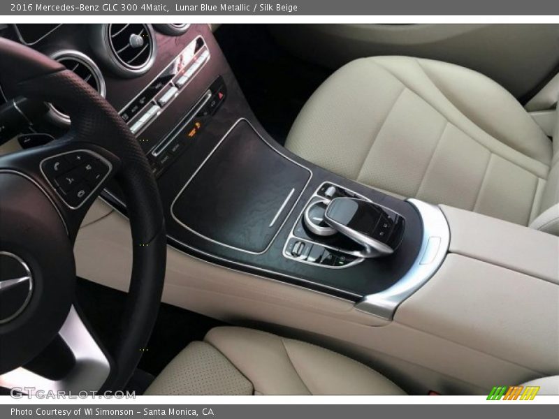 Lunar Blue Metallic / Silk Beige 2016 Mercedes-Benz GLC 300 4Matic