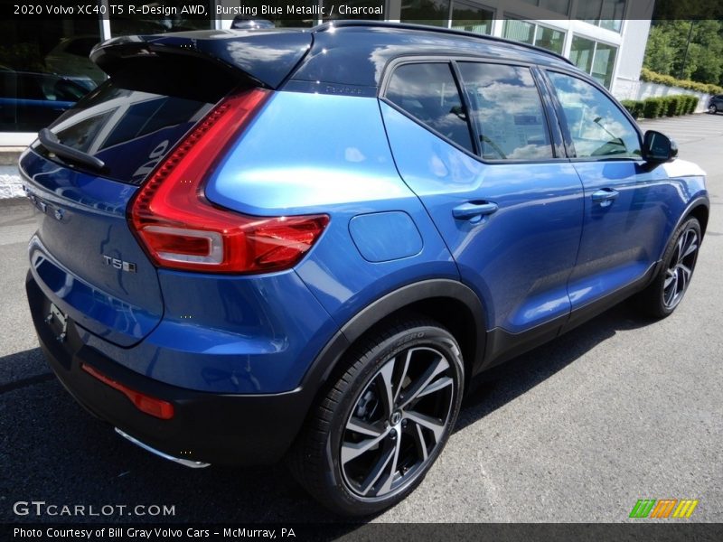 Bursting Blue Metallic / Charcoal 2020 Volvo XC40 T5 R-Design AWD